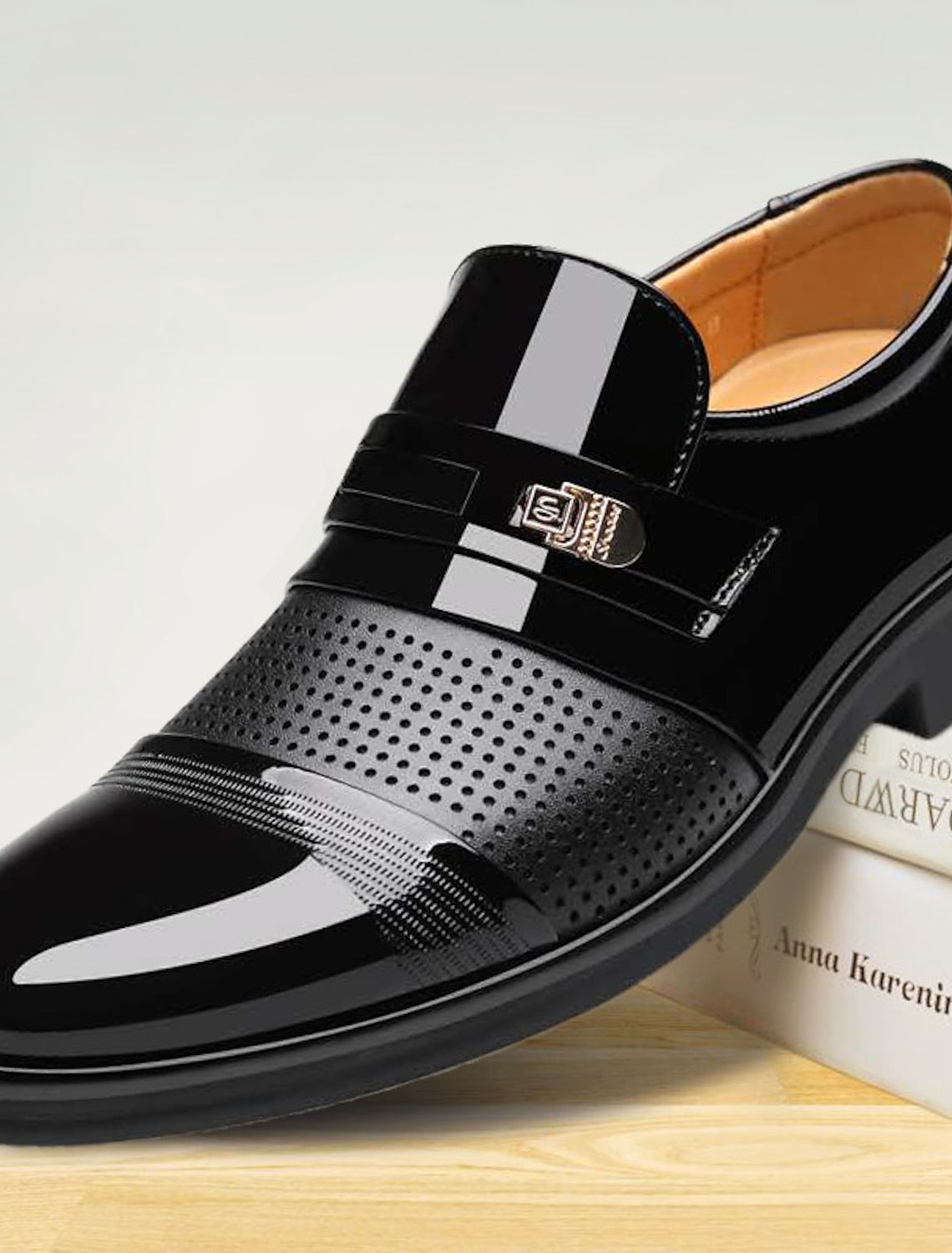 Men's Oxfords Loafers & Slip-Ons Dress Shoes Plus Size Leather Loafers ...